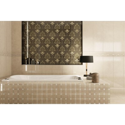 Керамогранит 610080000159 Шарм Крим Вставка Оптик Люкс 59x59