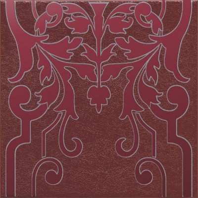 Плитка HGD/C566/5293 Барберино 2 бордо глянцевый 20x20