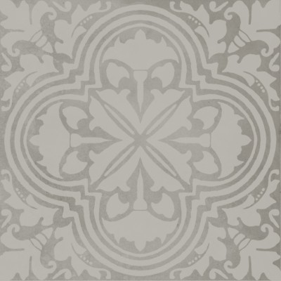 Плитка KMD3STA006BN Декор Фес серый глянцевый 15x15x0,77