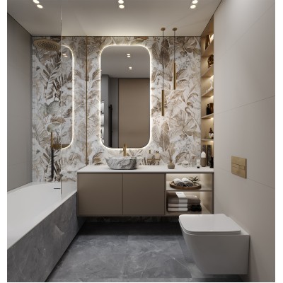 Керамогранит Elite Bluebell Decor A Matt Face 1 60x120