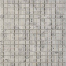 Мозаика PIX241 Bianco carrara из мрамора полированная 15x15 305х305x4