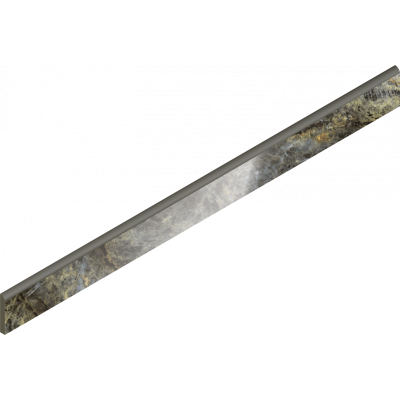 Керамогранит 610130007480 Stellaris Madagascar Dark Battiscopa Lux 7.2x80