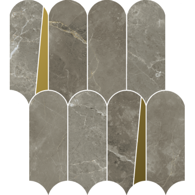 Мозаика 620110000234 Stellaris Tuscania Grey Mosaico Elegant Lux 32.5x36.1