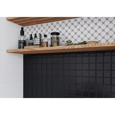 Плитка 010100001182 Чарли черный низ 02 25х40