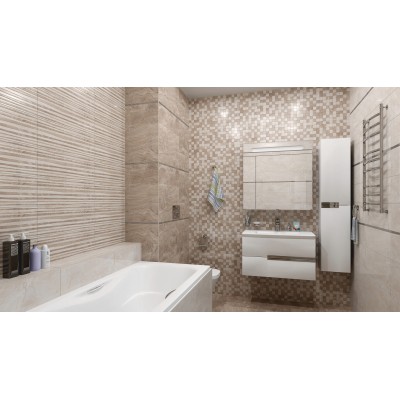 Плитка Polaris бежевый рельеф 17-10-11-493 20х60