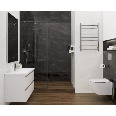 Плитка 48042R Pulpis bianco глянцевый обрезной 40x80