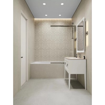 Плитка 14046R Монсеррат структура бежевый светлый матовый обрезной 40х120