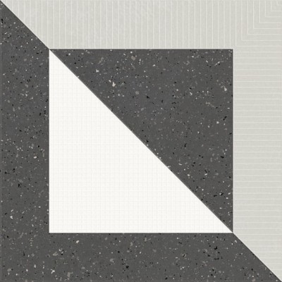 Керамогранит 6032-0457 Гуннар декор серый Геометрия 30x30