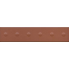 Плитка KM26393 Медина 1 оранжевый матовый структура 6x28,5x1