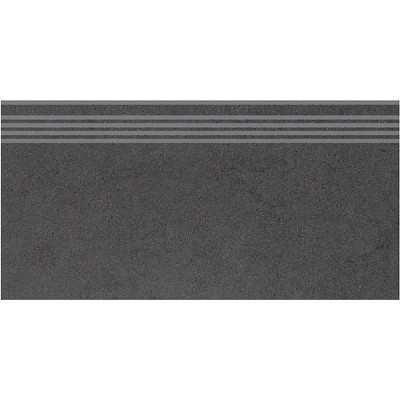 Ступени DP603400R/GR Ступень Фьорд черный обрезной 30х60