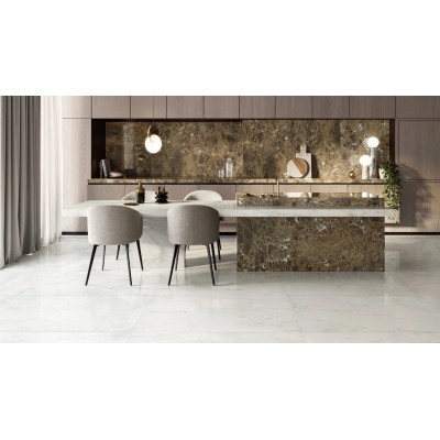 Керамогранит 610010001916 Charme Deluxe Инвизибл Уайт Нат Рет 80x80