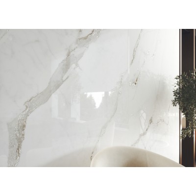 Керамогранит 41724 Lumiere White NT/75,5X151X0,9/C/R 75,5x151