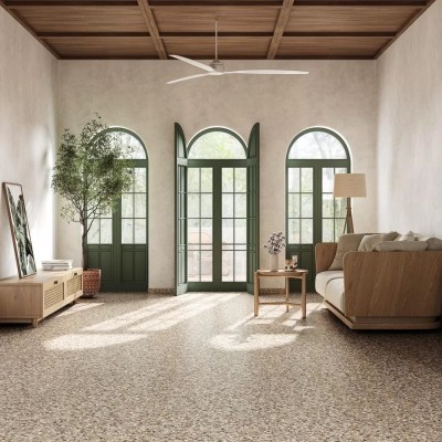 Ступени KM6060G0041RGCF Ступень фронтальная клееная Бричиола бежевый матовый обрезной 33x60x0,9