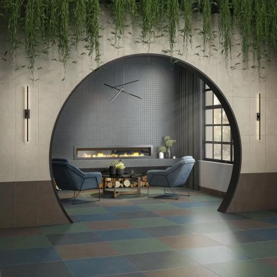 Керамогранит KM1212G0041R Про Чементо коричневый матовый обрезной 119,5x119,5x0,9