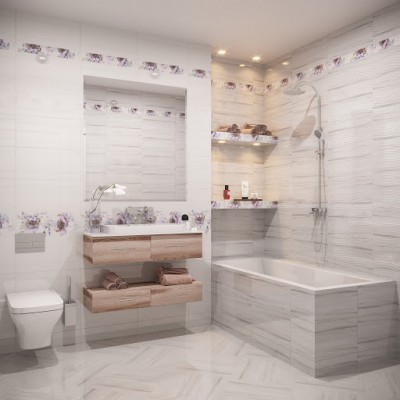 Плитка Бордюр Модена G 7.5х50