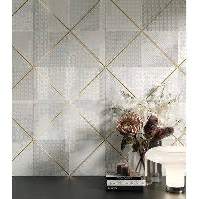 Ступени 620070001646 Charme Deluxe Арабескато Уайт Ступень Угловая Правая Нат Рет 33x160