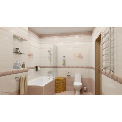 Плитка Бордюр рельефный Classics br1020D199-1 20х10