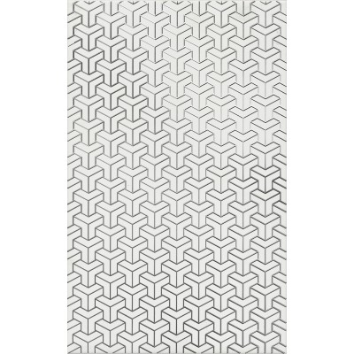 Плитка HGD/A371/6397 Декор Ломбардиа белый 25*40