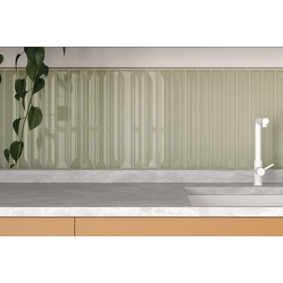 Плитка 31148 Vitral Black 5x40