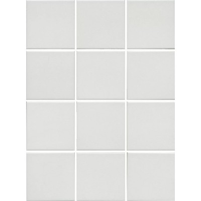 Керамогранит 1332 Агуста белый натуральный (30x40 из 12 частей) 9,8х9,8