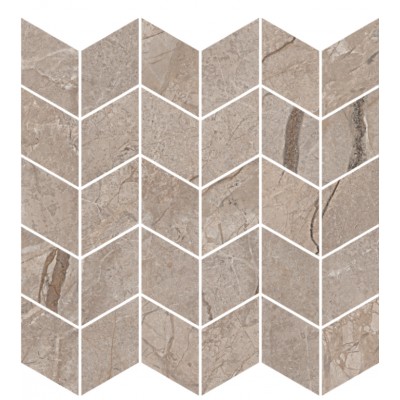 Плитка KMD2MSM014BR Декор Ифран мозаичный бежевый светлый глянцевый обрезной 30x31,2x0,9