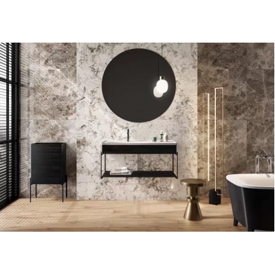 Керамогранит K948085LPR01VTER MarbleS Бреча Белый Лаппато R9 8мм 60x120