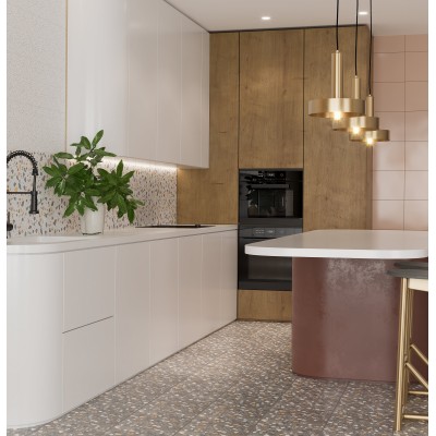 Плитка Генуя серая 40x40