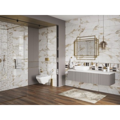 Плитка A16494 Wild Chic белый 25x75