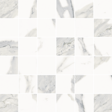 Мозаика 610110001135 Stellaris Statuario White Mosaico 30x30