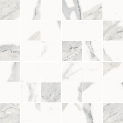 Мозаика 610110001135 Stellaris Statuario White Mosaico 30x30