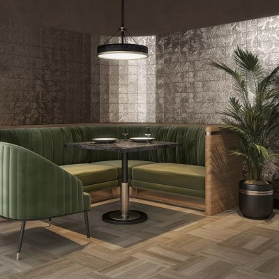 Плитка KMD2SFB003BN Декор Агдаль 1 металл глянцевый структура 15x15x0,9