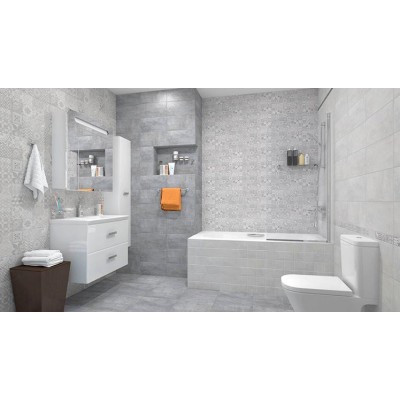 Плитка Bastion серый 08-03-06-476 20х40