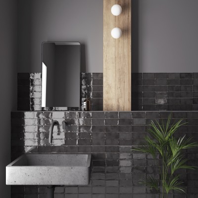 Плитка 27615 Altea Black 7.5x15