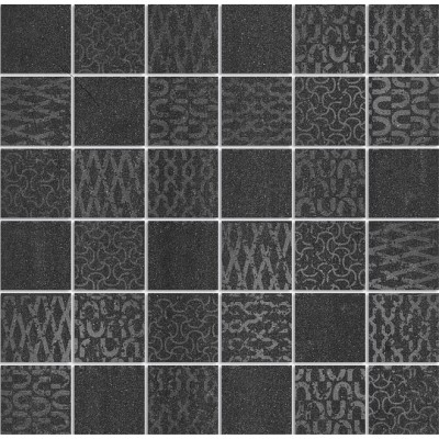 Керамогранит DD200820/MM Про Дабл чёрный мозаичный 30х30