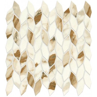 Мозаика A4WR Marvel Calacatta Imperiale Mosaico Twist Silk 30.5x30.5
