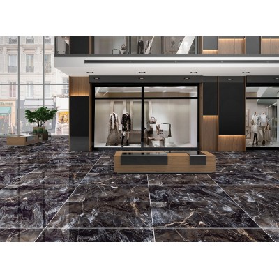 Керамогранит GR201 Toledo Black High glossy 600x1200