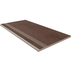 Ступени Ступень CA03 Cave Brown неполированный с насечками 30x60