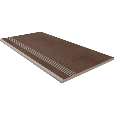 Ступени Ступень CA03 Cave Brown неполированный с насечками 30x60