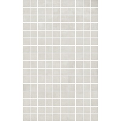 Плитка MM6415 Декор Левада мозаичный серый светлый глянцевый 25х40