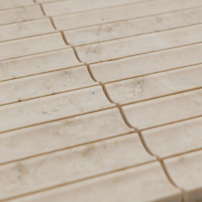 Мозаика PIX345 Capuccino, Concave матовая 30х151 305х318х12