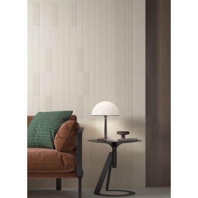 Плитка 32416 Lumina Rivia White Alyssum Gloss 6х24,6