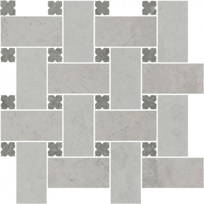 Керамогранит ID161 Декор Риальто 1 наборный матовый 43,5x43,5x0,9