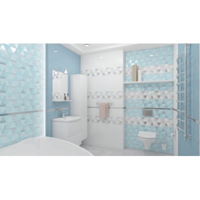 Плитка Sigma Perla Декор чёрный 17-03-04-463-0 20х60