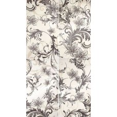 Плитка 1609-0007 Панно Азур Крем белое 50x90