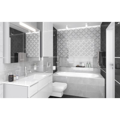 Плитка 60151 Monti графитовый 20х60