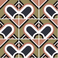 Керамогранит 27698 Bauhome Blume Cold 20х20