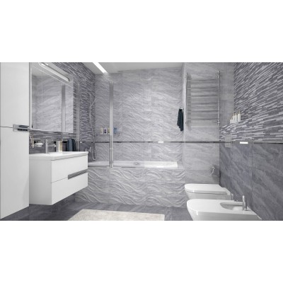 Плитка Pegas серый мозаика 17-10-06-1178 20х60