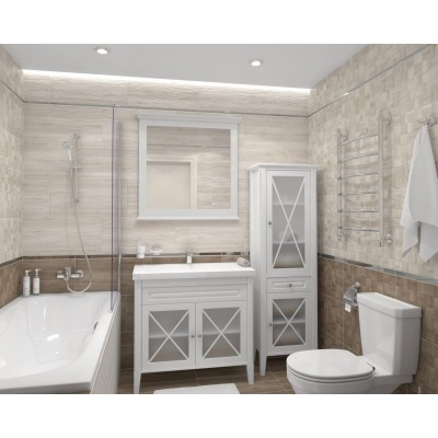 Керамогранит Timber коричневый мозаика 30х60