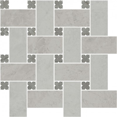 Керамогранит ID161 Декор Риальто 1 наборный матовый 43,5x43,5x0,9