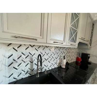 Мозаика PIX211 Dondong, Honey onyx из оникса и мрамора полированная 48x48 305х305x8